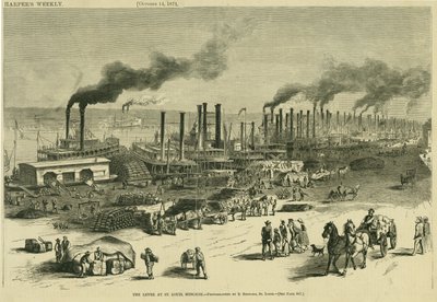 Horizontal Wood Engraving from Harper